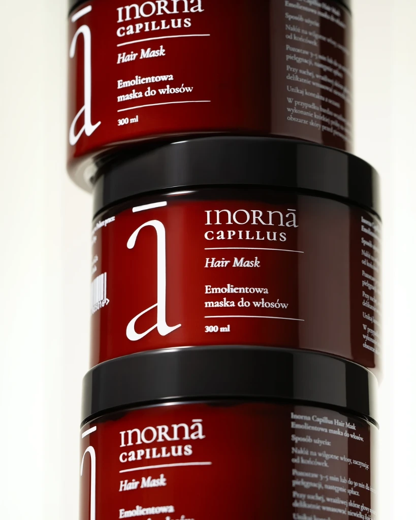 Inornā Capillus Hair Mask - Emolientowa maska do włosów
