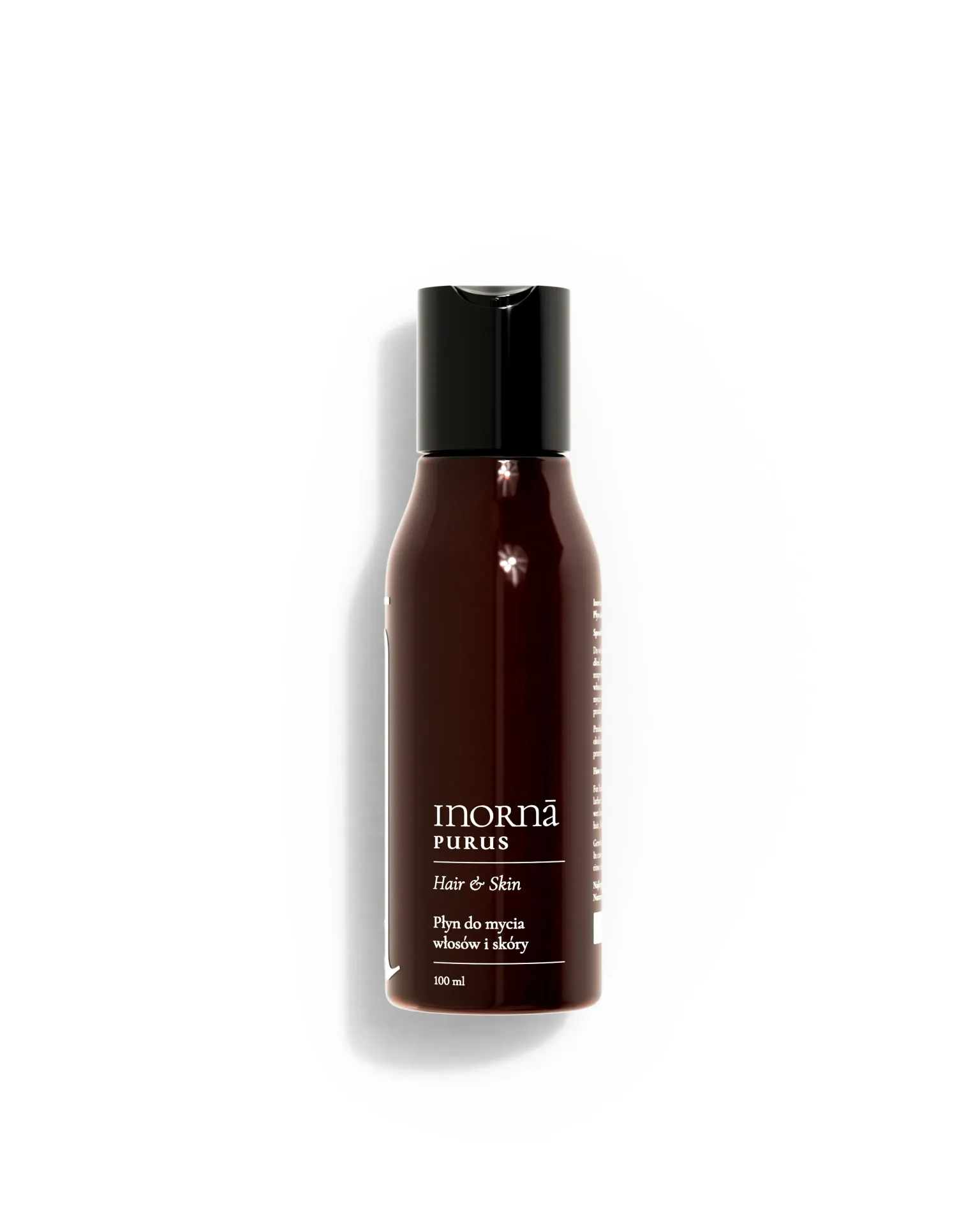 Inornā Purus Hair & Skin - Pielęgnujący płyn do mycia włosów i skóry