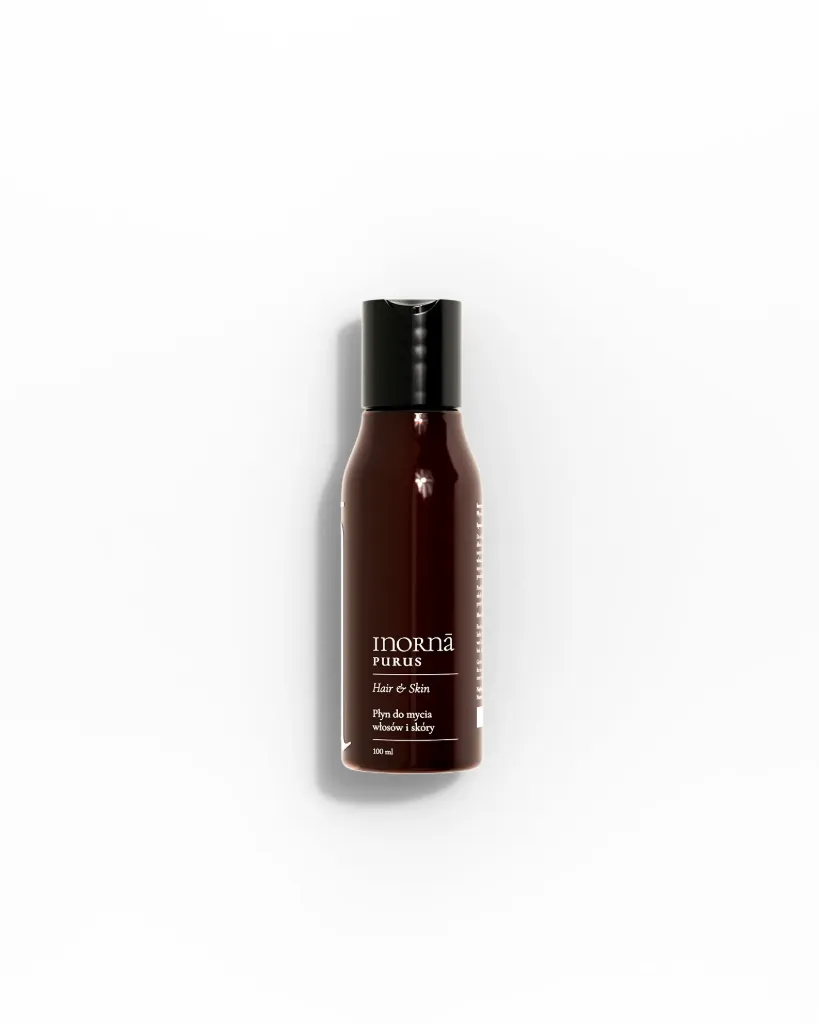 Inornā Purus Hair & Skin - Pielęgnujący płyn do mycia włosów i skóry